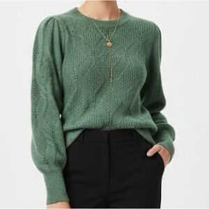 Old Navy Women’s Textured Knit Sweater | Forest Green | Size XS